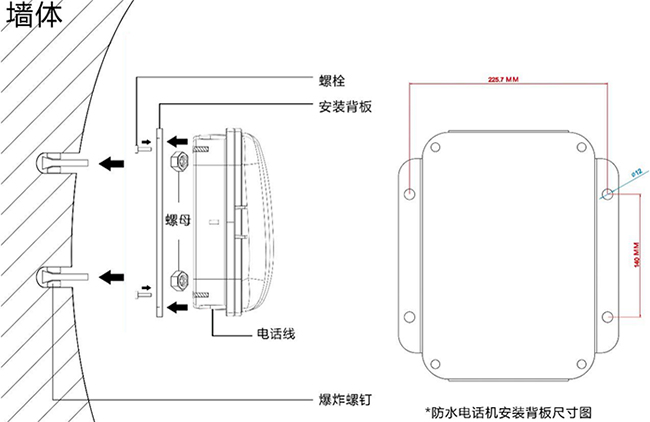 防爆防水電話機(圖4)