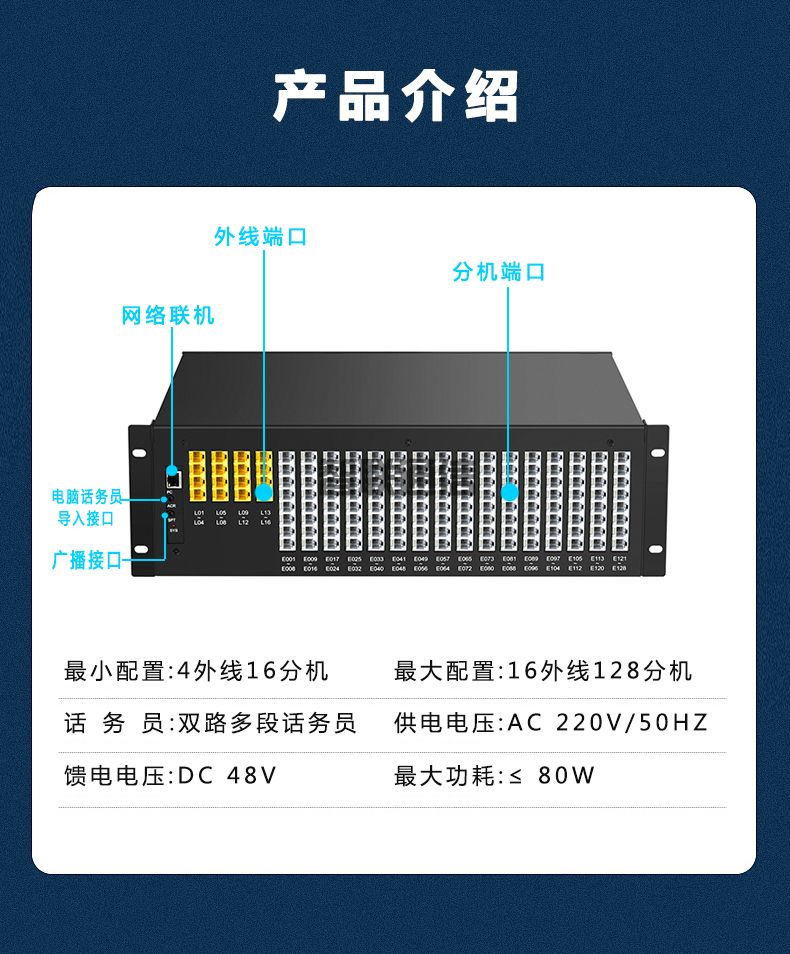 VIP600 微鈴系列 V4型電話交換機(圖15)